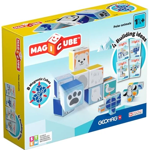 Limited-time offer: Geomag - 134 - Magicube Polar Animals from 23.99 £ to 23.99 £ (save 0.00%)