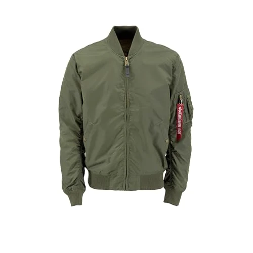 Alpha Industries MA-1 TT Bomber Jacket for Men Dark Green