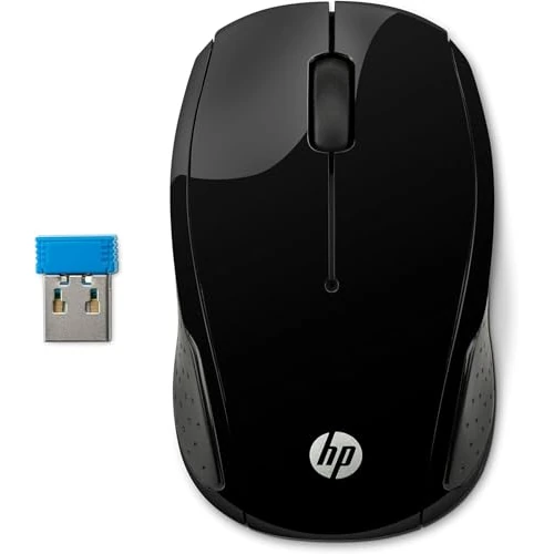 Offre limitee: HP 200 - Souris Sans Fil Noire (USB, 1000 DPI, Ambidextre) Noir de 22.99 EUR a 19.78 EUR (economie 14%)