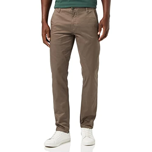 Limited-time offer: Dockers Mens Alpha Original Khaki Pants, Dark Pebble, 38W / 32L UK from 48.27 £ to 46.13 £ (save 4%)