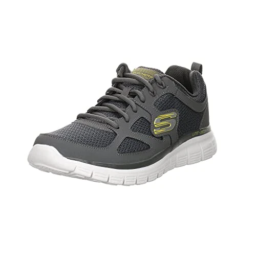 Skechers Burns- Agoura Hommes Baskets, Grey, 40 EU