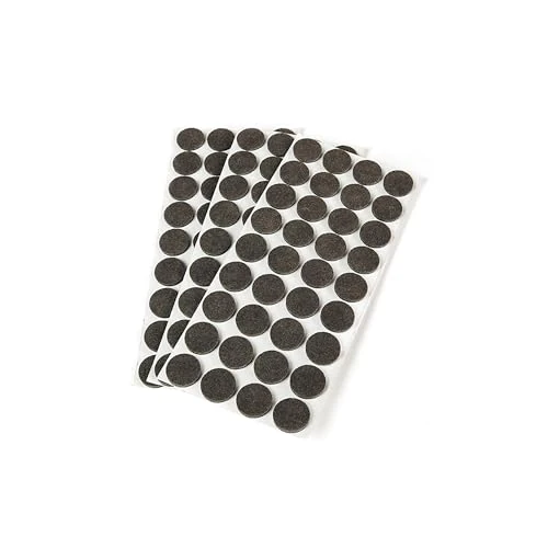Limited-time offer: Emuca - Round self adhesive felt pads for furniture, brown colour, Ø20mm (0,7 inch), Set of 150 felt pads from 6.99 £ to 4.48 £ (save 36%)