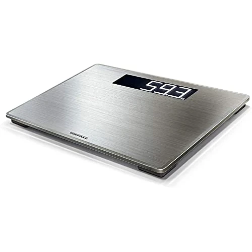 Oferta limitada: Soehnle Báscula de baño Style Sense Safe 300, peso corporal con pantalla LCD, báscula digital plana de acero inoxidable con patas antideslizantes de 44.38 EUR a 44.38 EUR (ahorro 11%)