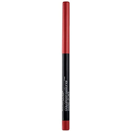 Offerta a tempo: Maybelline New York Matita Labbra Color Sensational Shaping Lip Liner, Automatica, Labbra Scolpite, Brick Red (90), 0,3 g - 32% da 6.95 € a 4.74 €