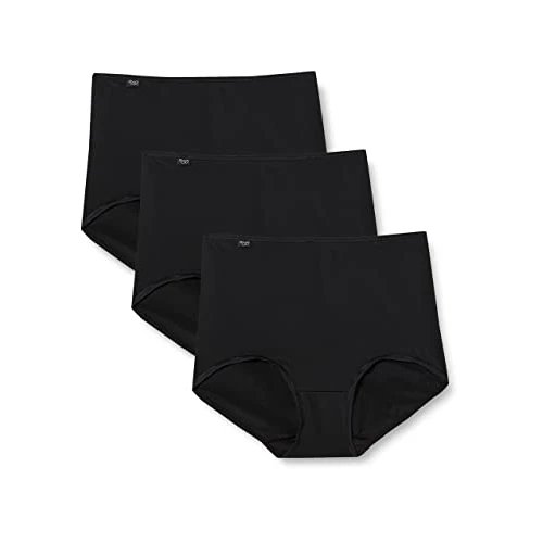 Offerta a tempo: sloggi Donna 24/7 Microfibre Maxi C3P, Nero, 44 - 48% da 19.00 € a 9.95 €