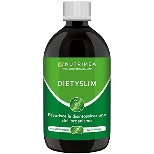 Offerta a tempo: Dietyslim Nutrimea | Drenante Detox Forte | Ritenzione Idrica e Eliminazione Liquidi | Con Tarassaco, Guaranà, Pilosella e Tè Verde | 8 Estratti Vegetali | Gusto Pesca | 500 ml - 9% da 22.90 € a 20.90 €