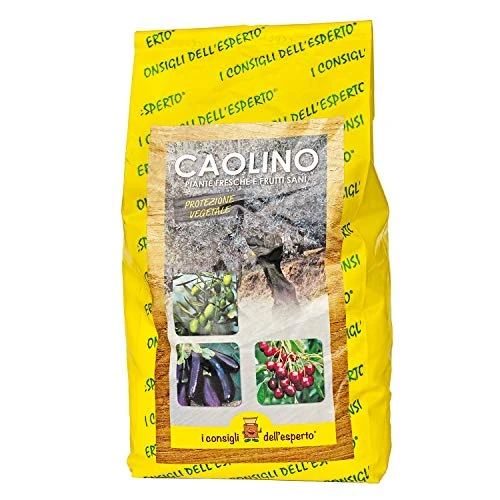Offerta a tempo: I Consigli dell'Esperto- Caolino-Potenzia le difese della pianta contro attacchi di insetti fitofagi. Limita lo sviluppo dei parassiti già presenti.Confezione 1.2 kg - 0.00% da 15.74 € a 15.74 €