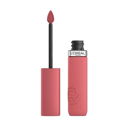 Offerta a tempo: L'Oréal Paris Rossetto Liquido, Colore Intenso, Formula Matte a Lunga Durata, Con Acido Ialuronico, Resistente alle Sbavature, No transfer, Tonalità: 120 Major Crush - 48% da 15.49 € a 8.00 €
