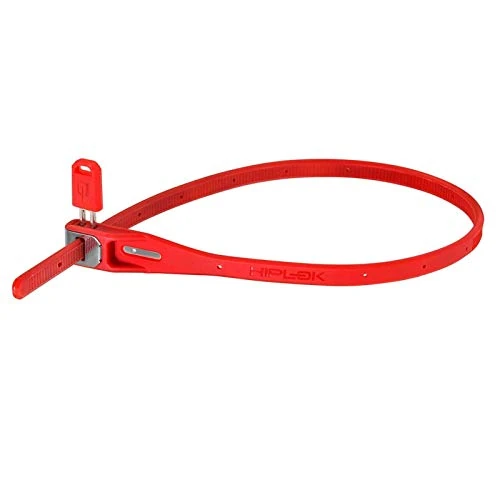 Offerta a tempo: Hiplok Z LOK Twin Pack, Fascetta di sicurezza multiuso, Unisex, RED, Circonferenza di chiusura 40 cm - 5% da 15.11 € a 14.36 €