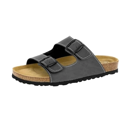 Lico Bioline Man, Sandali, Uomo, Antracite Soft, 44 EU