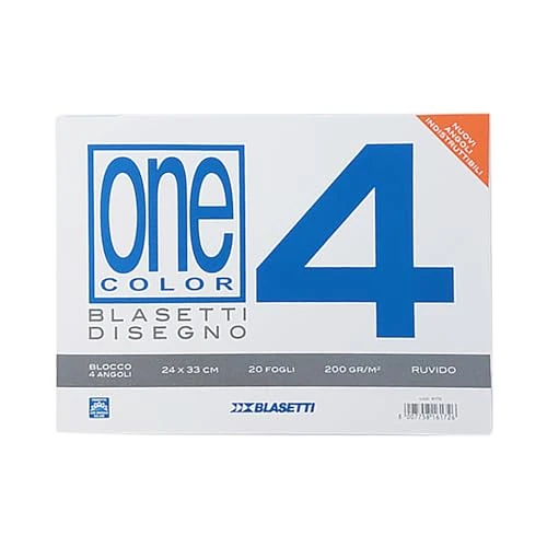 Begrenztes Angebot: Blasetti Skizzenbuch - RUVID PAPER BLOCK, BL4 Format 24×33 cm, 20 Rohblätter ohne Rand, 200 g/m² Papier mit unzerbrechlichen Ecken von 7.70 EUR auf 7.70 EUR (Rabatt 0%)