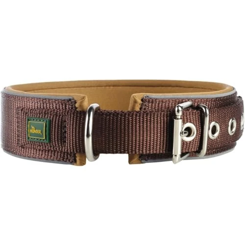 Offerta a tempo: HUNTER Collare per cani NEOPRENE REFLECT, in nylon, imbottito in neoprene, riflettente, 50 (M), circonferenza del collo: 39 - 46 cm, marrone/caramello - 0.00% da 25.65 € a 25.65 €