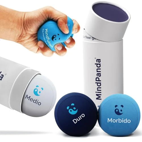 Limited-time offer: Mind & Body Stress Balls for Adults - Multi-Density Squeeze Balls for Hand Therapy & Grip Strengthening - Stress & Anxiety Relief - Soft to Triple Density Options from $21.99 to $21.99 (save 0.00%)
