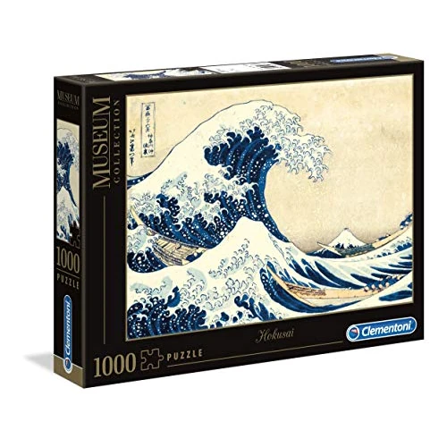 Limitiertes Angebot: Clementoni 39378 Hokusai – Die große Welle – Puzzle 1000 Teile, Museum Collection, Geschicklichkeitsspiel für die ganze Familie, buntes Legespiel, Erwachsenenpuzzle ab 14 Jahren von 15.47 EUR auf 15.47 EUR (Spare 0%)