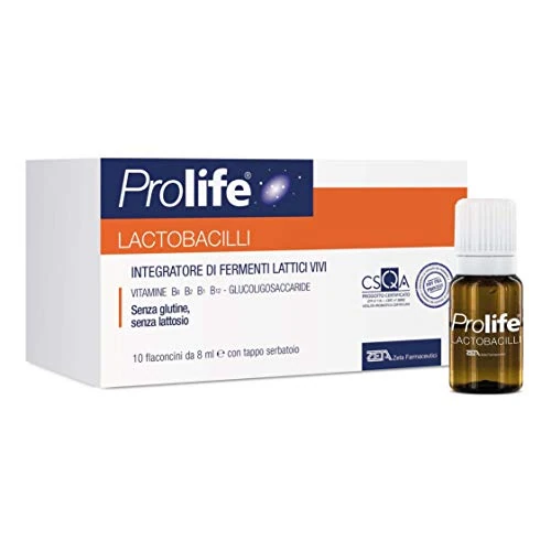 Offerta a tempo: Prolife Lactobacilli Integratore 10 Flaconcini - 80 ml - 24% da 12.20 € a 9.27 €