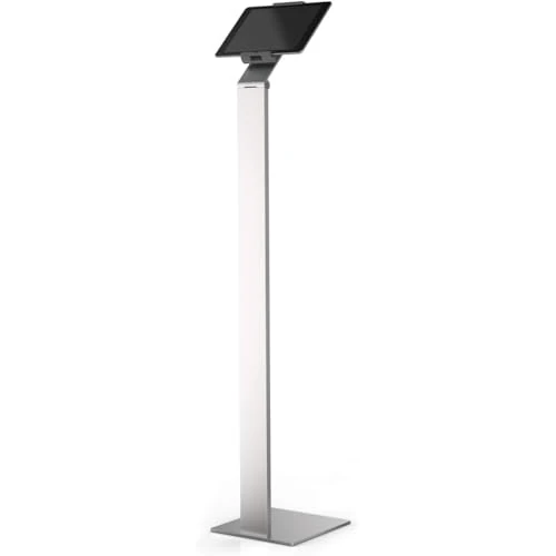 Offre limitée : Durable Support Tablette sur Pied Ipad 7 à 13", Argenté, 893223 | Pivote à 360°, Verrouillage antivol par clé, angle max. 88°, plastique ABS, socle aluminium, Made in Germany de 229.90 € à 229.90 € (0.00% de remise)