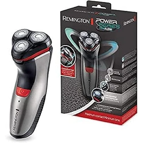 Offerta a tempo: Remington Rasoio elettrico Barba - Utilizzo su asciutto e bagnato - Rifinitore di precisione, batteria al litio, Rasoio a testine rotanti Aqua Plus PR1350 - 40% da 49.49 € a 29.90 €