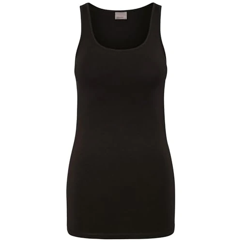Oferta limitowana: Vero Moda Kobiety VMMaxi My Soft Long Basic Bezrękawnik, Czarny, M z 52.11 zł na 52.11 zł (oszczędź 0.00%)