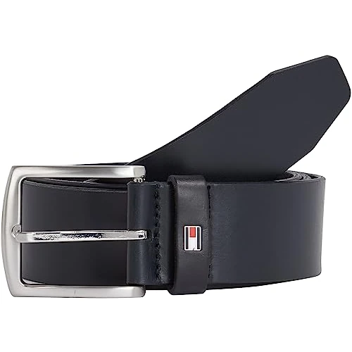 Tommy Hilfiger Cinturón Hombre New Denton Belt 4.0 Cinturón de piel