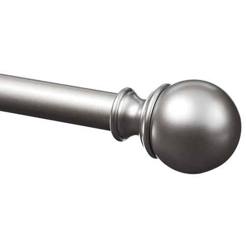 Offerta a tempo: Amazon Basics Bastone per tenda estensibile con terminali a sfera, diametro 19 mm, da 91 a 183 cm, nichel - 30% da 26.79 € a 18.75 €
