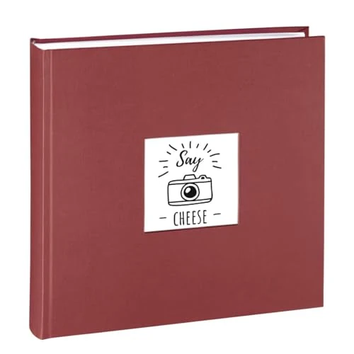 Zeitlich begrenztes Angebot: Hama Fotoalbum Jumbo 30x30 cm (Fotobuch mit 100 weißen Seiten, Album für 400 Fotos zum Selbstgestalten und Einkleben) bordeaux, 00002345 von 17.29 € auf 15.98 € (8% Rabatt)