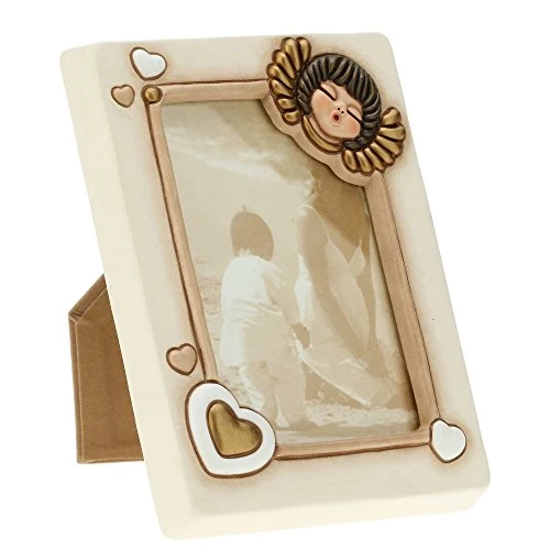 Limited offer: THUN C1968A80 Photo Frame Medium Size 13x9 cm-Ivory -Ceramic, Single from 64.90 EUR to 41.49 EUR (save 36%)