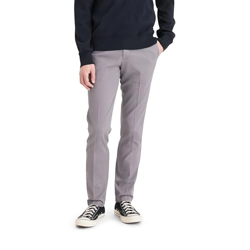 Limited-time offer: DOCKERS Men's Slim Fit Easy Khaki Pants, Burma Grey, 30W / 30L from 41.58 GBP to 41.58 GBP (save 0%)