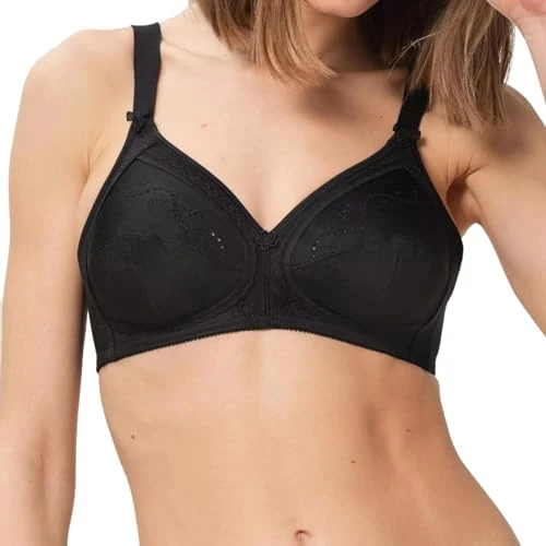 Oferta limitada: Triumph Mujer Doreen + Cotton 01 N, Non-Wired Bra, Black, 120D de 54.95 € a 54.95 € (ahorro 0.00%)