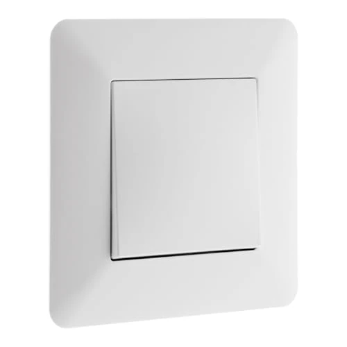 Oferta limitowana: Zenitech - Przełącznik Dwukierunkowy do Montażu Podtynkowego 10 A 2300 W - Nowoczesny Design, Regulowana Ramka - Kompatybilny z Puszką Podtynkową - Uchwyt Zatrzaskowy - Biały - 85 x 85 x 30 mm z 9.99 zł na 9.99 zł (oszczędź 0.00%)