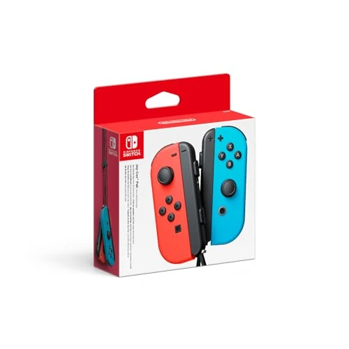 Nintendo 250003 Joycon Controleur Reeks, Rood/Blauw (Nintendo Switch)