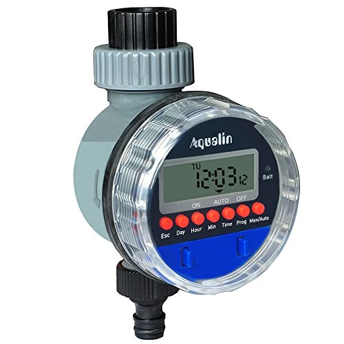 Oferta limitowana: Timer węża Timer nawadniania Ogród Kontroler systemu nawadniania Komputer do nawadniania Wodoodporny, niebieski z 140.99 zł na 140.99 zł (oszczędź 0.00%)