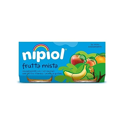 Offerta a tempo: Nipiol Omogeneizzato Frutta Mista 24x80g — 21% da 12,24 € a 9,69 €