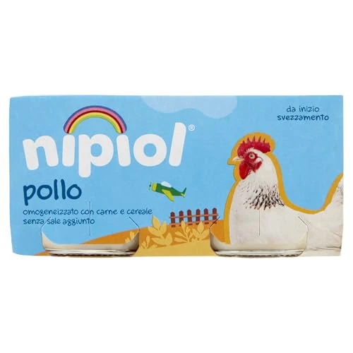Offerta a tempo: Nipiol Omogeneizzato Pollo 2x80g (12 Confezioni) — 9% da 18,54 € a 16,79 €