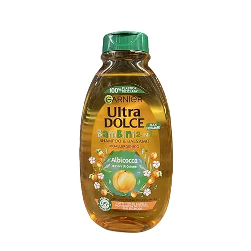 Garnier Shampoo 2 in 1 Ultra Morbido Bambini, 300 ml (Confezione da 1)