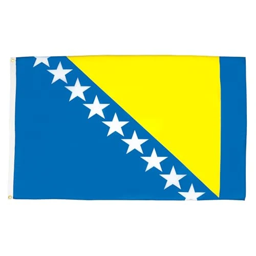 Offerta a tempo: AZ FLAG Bandiera Bosnia ed Erzegovina 250x150 cm 2 Occhielli - 36% da 25.00 € a 16.00 €
