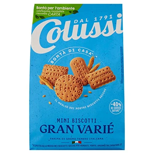 Colussi - Biscotti secchi Gran varie' Senza olio di Palma confezione da 650 grammi (1000043732)