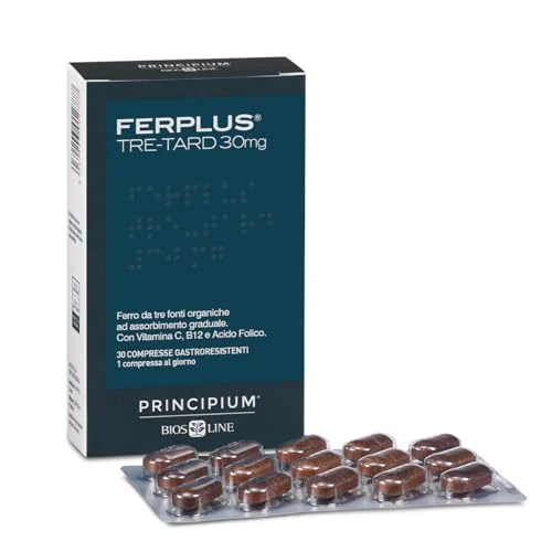 Offerta a tempo: Bios Line Principium FerPlus Tre-Tard 30 Cps Gastroresistenti - 20% da 21.00 € a 16.80 €