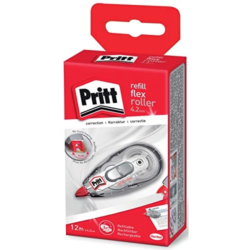 Limited-time offer: Pritt 2120443 4.2 mm "Refill Flex" Correction Roller from 14.26 £ to 14.26 £ (save 0.00%)