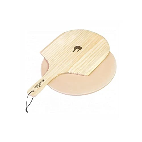 Limited offer: Char-Broil 140 513 - Pizza Stone Kit (Stone & Peel), 7.2x41.7x49.1 cm from 61.00 EUR to 61.00 EUR (save 0%)