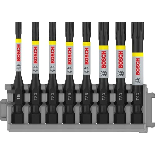 Oferta ograniczona: Bosch 8x Bit PRO Torx Impact (170 x 120 mm, Professional Akcesoria Śrubokręt, Śrubokręt) z 44.33 EUR na 44.33 EUR (znizka 0%)