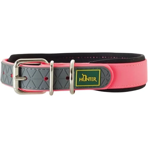 Limited offer: HUNTER Convenience Comfort Collar with Soft Neoprene, 60 cm, Neon Pink from 45.00 USD to 45.00 USD (save 0%)