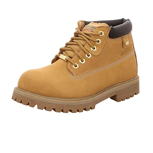 Offerta a tempo: Skechers SERGEANTS VERDICT, Stivali Uomo, Giallo (Marrón Cdb), 47.5 EU - 0.00% da 121.35 € a 121.35 €