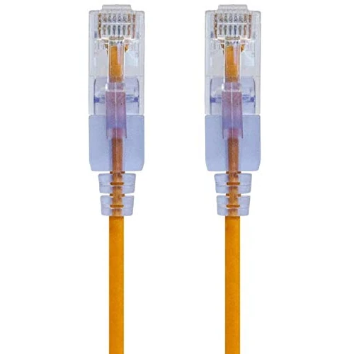 Limited-time offer: Monoprice - 116322 SlimRun Cat6A Ethernet Patch Cable - Snagless RJ45 UTP Pure Bare Copper Wire 10G 30AWG 3ft Yellow 10-Pack from 25.49 £ to 20.97 £ (save 18%)