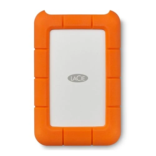 Offerta a tempo: LaCie Rugged USB-C 2TB, Hard disk esterno portatile, Resistente a Cadute, PC Mac iPad & iPhone, Data Rescue Service (STFR2000800) - 0.00% da 172.34 € a 172.34 €