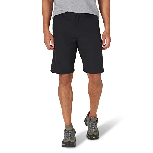 Wrangler Authentics Herren Performance Side Elastic Utility Shorts, Schwarz, 48