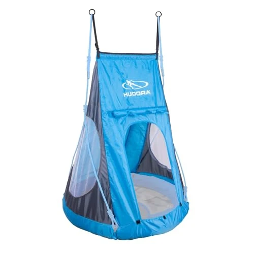 Oferta limitowana: Hudora Cosy Castle Namiot do Huśtawki Ogrodowej, Niebieski, 90 cm z 159.00 zł na 159.00 zł (oszczędź 0.00%)