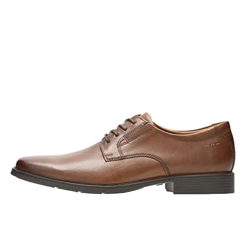 Zeitlich begrenztes Angebot: Clarks Herren Tilden Plain Oxford, Dunkelbraun, 41.5 EU von 46.60 € auf 46.60 € (0.00% Rabatt)