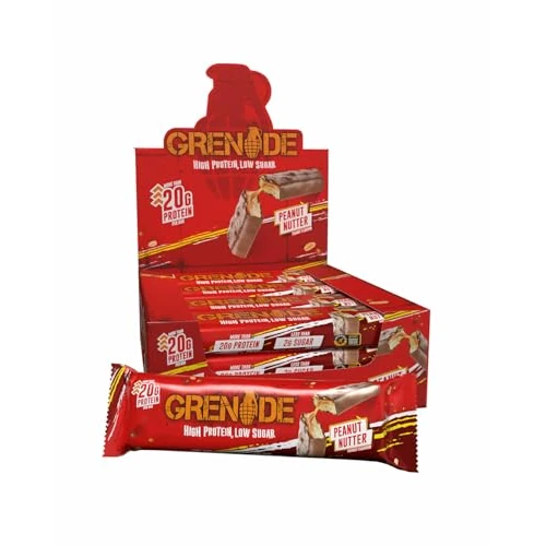 Oferta limitada: Grenade Barra de Proteína - Peanut Nutter, 12 x 60 g de 35.89 € a 34.57 € (ahorro 3.68%)