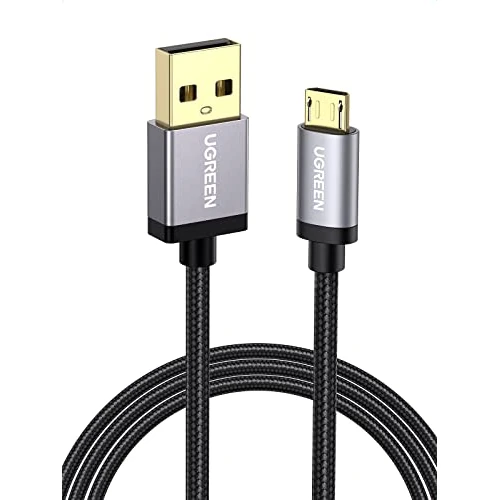 Tijdelijke aanbieding: UGREEN USB-kabel Micro-USB, snel opladen, 18 W, 3 A, nylon gevlochten | compatibel met controller PS4, PS4 Pro, PS4 Slim, Xbox One, Xbox One S (2M) van 10.29 € naar 10.29 € (0.00% korting)