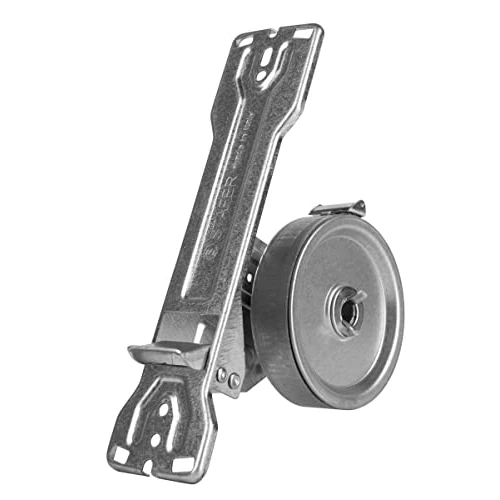 Schellenberg 10220 Avvolgitore da Incasso Maxi per tapparelle avvolgibili, per cinghia tapparella con 23 mm di larghezza e lunghezza massima di 6 m, distanza dei fori 14,2 - 18,4 cm